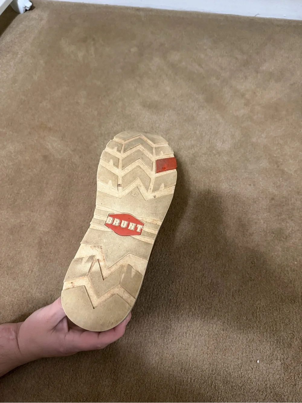 Men's Brunt soft toe boots